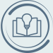 5DC - Book-Light Bulb Circle Icon